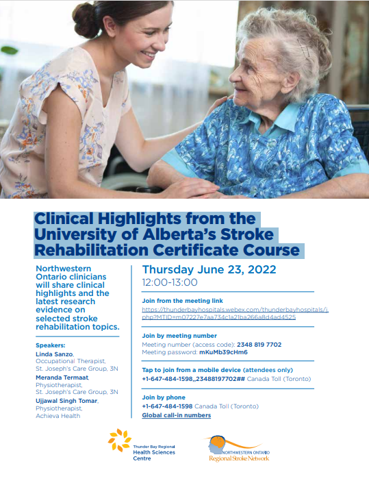 U Alberta Stroke Rehab Cert Course
